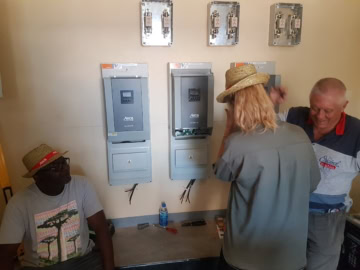 Dena RES-Projekt Simbabwe