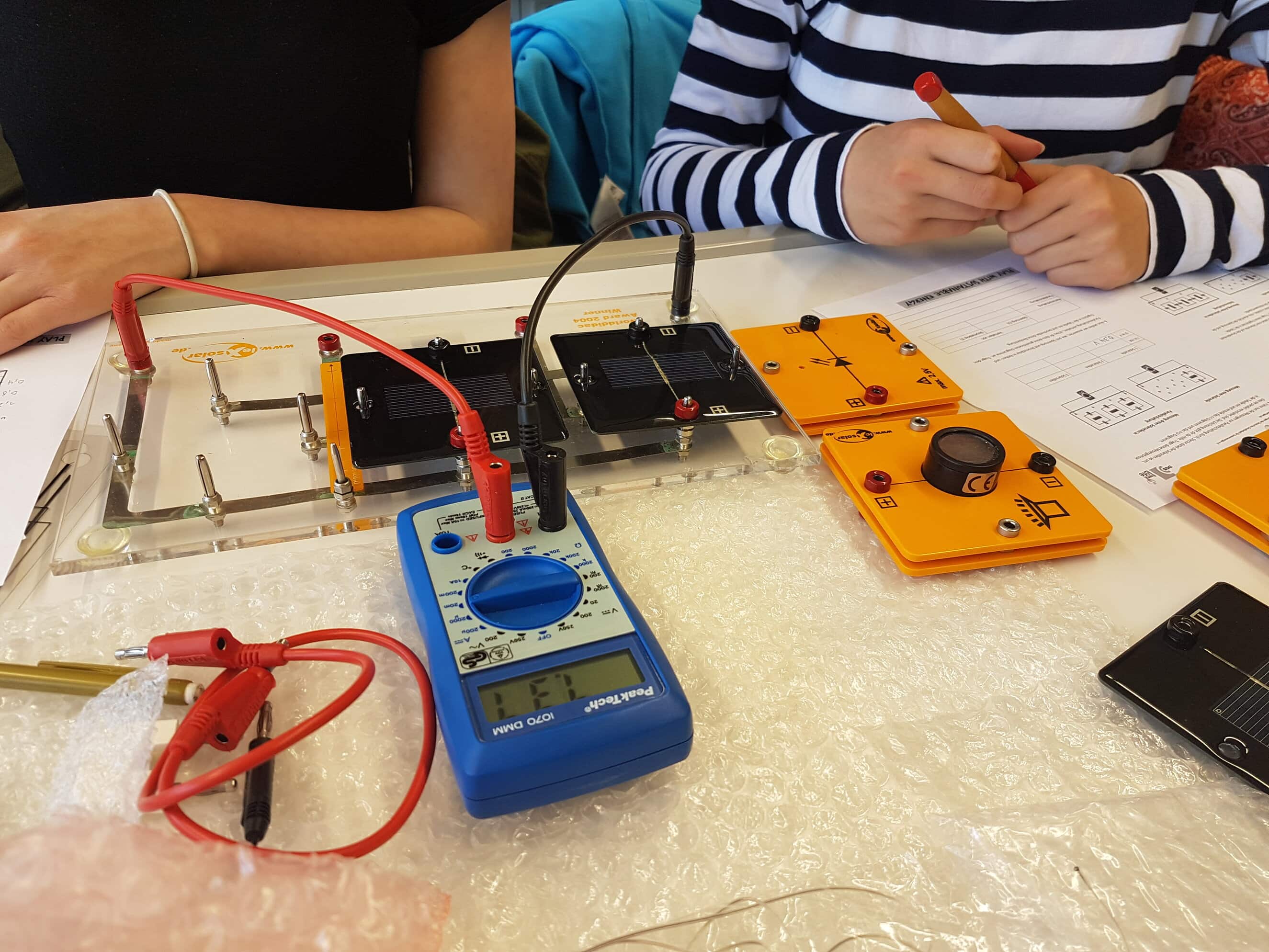 Energietag an einer Schule